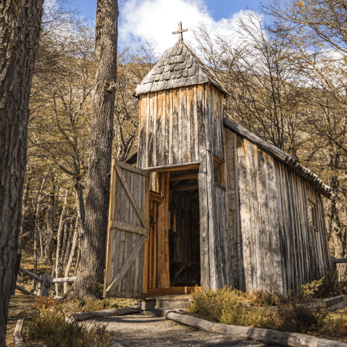 Capilla Las Margaritas Villa O'Higgins Cultural en Aysén Patagonia