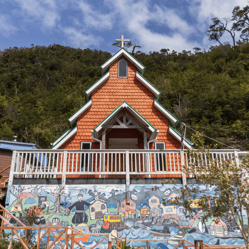 Capilla Puerto Gala Turismo Cultural en Aysén Patagonia