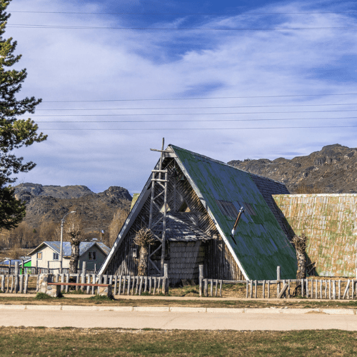 Capilla Villa La Tapera Turismo Cultural en Aysén Patagonia